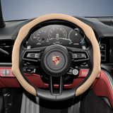 Premium Suede Steering Wheel Cover for Porsche Cars