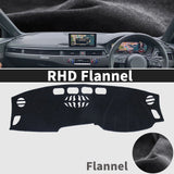 Premium Leather Dashboard Cover Mat for Audi A5 S5 RS5 2017-2024