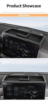 For Jetour Traveller T2 Storage Box Behind Center Control Screen Organizer Tray Interior Accessories For 5/7 Seats Car Interi