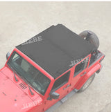 Soft Nylon Roof Sunshade for Jeep Wrangler JK 2007-2017
