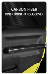 Inner Door Handle Trim Carbon Fiber for Suzuki Jimny Car Interior Accessory GMUNI