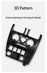 Carbon Fiber Center Console Trim for Suzuki Jimny