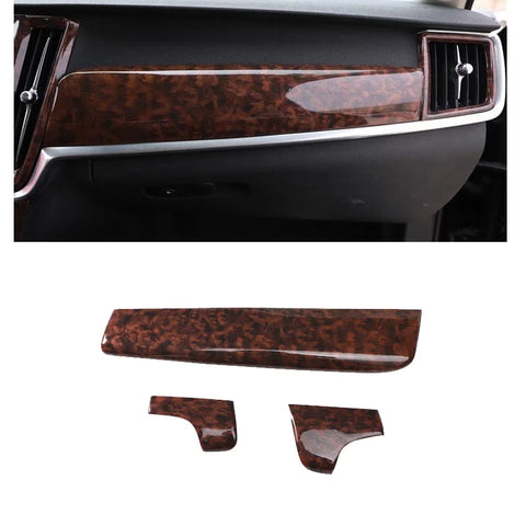 Carbon Fiber Dashboard Trim Strips for Volvo S90 Car Interior Accessory LINGLUYANG Agate color