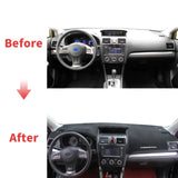 Custom Fit Dashboard Sunshade Cover for Subaru Forester 2014–2018 Dashboard Mat CATUSIKI