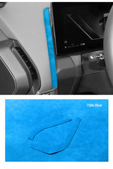 Alcantara Dashboard Panel Instrument Trim Sticker for BMW X3 G45 G48 (2025-)