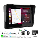 5 Inch CarPlay Monitor for Harley Yamaha Kawasaki