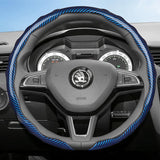 Steering Wheel Cover Carbon Fiber for Skoda Octavia