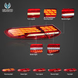 Full LED Tail Lights for Mercedes C-Class 2015-2021 Car Interior Accessory Vland