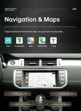 Wireless CarPlay Android Auto Retrofit Module for Land Rover