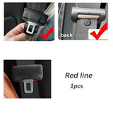 Leather Seat Belt Buckle Cover for Ssangyong