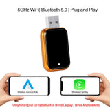 Wireless CarPlay Android Auto Adapter for Honda VW