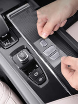 Central Control Gear Button Sticker for Volvo Car Interior Accessory LINGLUYANG