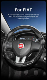 Carbon Fiber Cover for Fiat 500 Panda Tipo Car Interior Accessory Hocasen