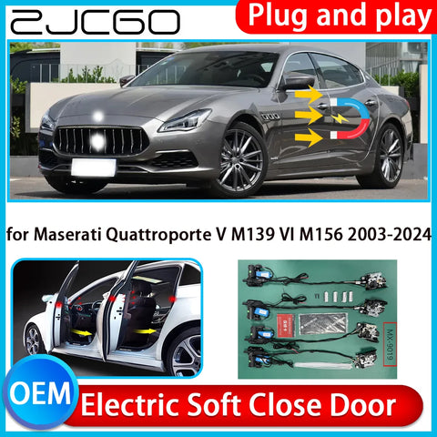 Automatic Electric Soft Close Door Kit for Maserati Quattroporte Car Interior Accessory ZJCGO