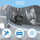 Front Door Cup Holder for Jeep Wrangler JL 2018-2024 Car Interior Accessory HEBE