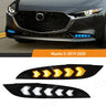 Tri-Color DRL Fog Lamp for Mazda 3 Axela 2019-2020