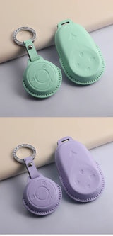 PU Leather Car Key Case Protector