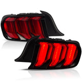 LED Tail Lights Sequential Red for Ford Mustang