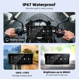 8.1" Moto GPS Display with Mirror Link Universal