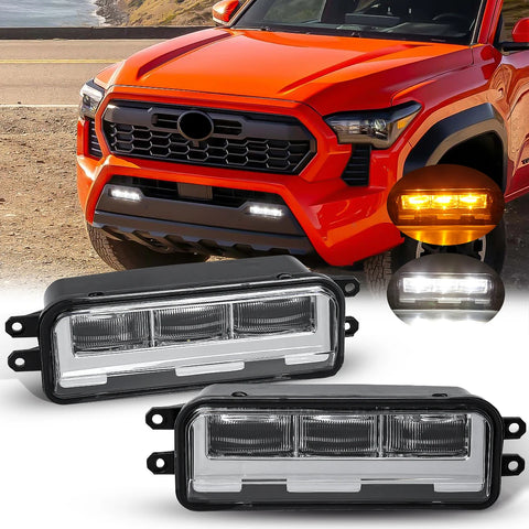LED Fog Light DRL Assembly for Toyota Tacoma 2024 Fog Light Assembly MAGIC COLORM