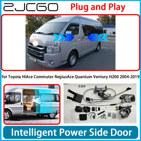 Electric Power Sliding Door Retrofit Kit for Toyota HiAce H200 Car Interior Accessory ZJCGO