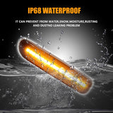 BMW E46 Amber LED Sequential Side Marker Light 99-01 Car Interior Accessory iJDM