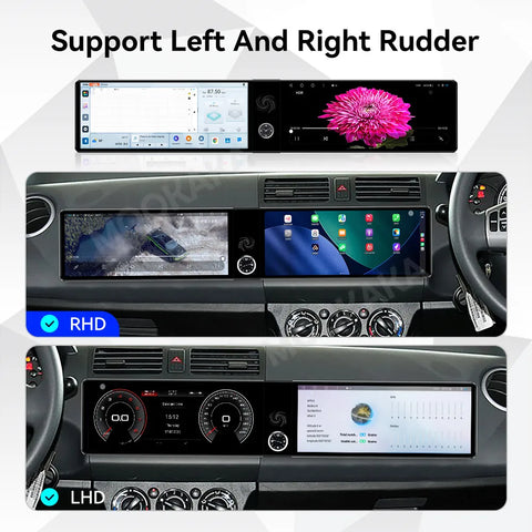 24.6 inch Dual Screen Android Head Unit for Suzuki Swift Android Head Unit Aotsr 8GB 128GB Eight Core
