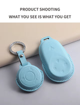 PU Leather Car Key Case Protector