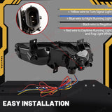 LED DRL Fog Lights for Nissan Versa 2023-2025 Car Interior Accessory MAGIC COLORM
