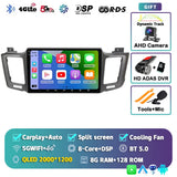 2K QLED Android 15 Multimedia System for Toyota RAV4 2012-2018