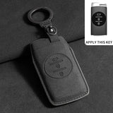 Car Key Case Shell for Chery Tiggo 8 Pro, 8plus, New 5, 7pro - Suede Car Keychain