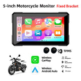 5-7 Inch IPS Motorcycle GPS with CarPlay Audio