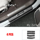 Rear Trunk Bumper Guard Cover Sticker Boot Plate For Zeekr 7X 2025 2026 Car Protector ABS Carbon fiber Decoration Accessories