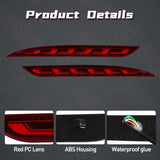 3-Function Rear Bumper Reflector for Tesla Model 3 Y