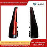 Vland Tail Lights for Chevy Tahoe Suburban 2015-2020 Tail Light Assembly Vland