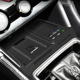 Center Console Wireless Charger for Subaru Forester Car Interior Accessory LINGLUYANG