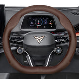 Ultra-Thin Breathable Leather Wheel Cover for Cupra