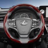 Carbon Fiber Quick Release Steering Cover for Lexus