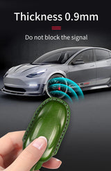 Leather Key Protector Cover for Tesla Model 3