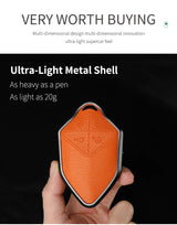 Metal and Leather Car Key Case Cover For Changan DEEPAL S7 SL03 2022 2023 2024 Car Key Case Protect Fob