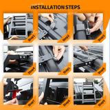 Window Ladder Rack for Jeep Grand Cherokee 07-10 Car Interior Accessory HEBE