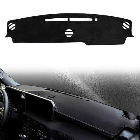 Custom Leather Dashboard Cover for Toyota Land Cruiser 2024–2026 Dashboard Mat CATUSIKI