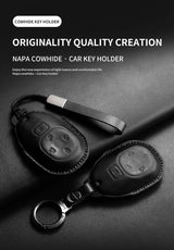 Leather Car Key Case Cover For GAC GS4 GM8 GA4 GS5 GS3 GA3 GA6 SGS7 Trumpchi E8 E9 MPV S7 E8 E9 GN8 M8 GM8 Remote Key Case Sh