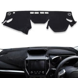 Anti-Glare Dashboard Mat for Subaru Impreza XV Crosstrek 2017–2019 Dashboard Mat CATUSIKI RHD BLACK