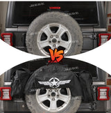 Spare Tire Storage Bag Oxford for Jeep Wrangler JK JL Car Interior Accessory HEBE