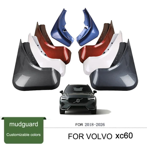Mud Flaps Splash Guards for Volvo XC60 18-26 Car Interior Accessory LINGLUYANG
