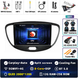 Android 15 Navigation Head Unit for Hyundai i10 2007–2013