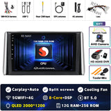 Android 15 Navigation Multimedia Player for Toyota RAV4 2018-2020