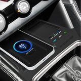 Center Console Wireless Charger for Subaru Forester Car Interior Accessory LINGLUYANG