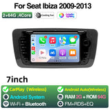 Android 13 GPS Stereo Unit for Seat Ibiza 2009-2013